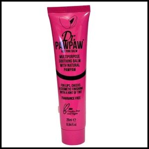 DR. PAWPAW Tinted Multipurpose Soothing Balm HOT PINK .84oz/25mL Full Size New